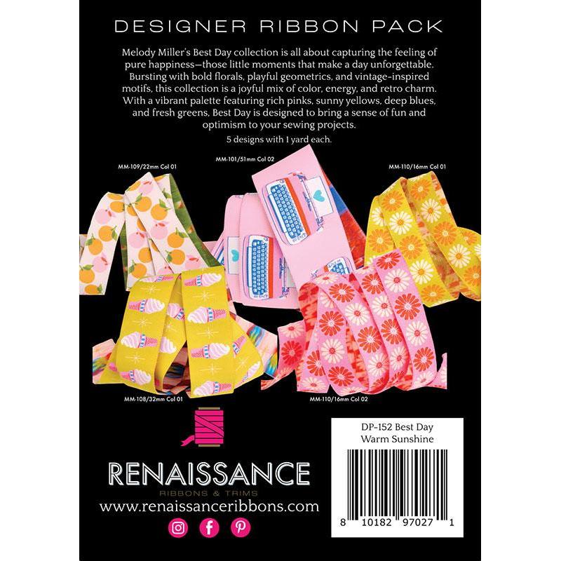 Ruby Star Society-Designer Ribbon Pack - Warm Sunshine-trim-gather here online