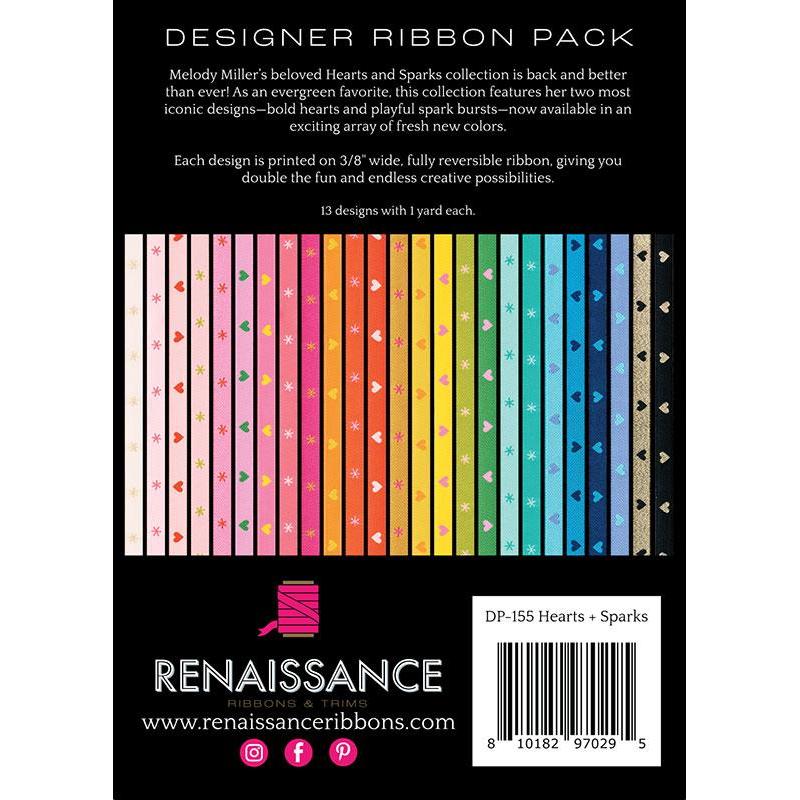 Ruby Star Society-Designer Ribbon Pack - Hearts & Sparks-trim-gather here online
