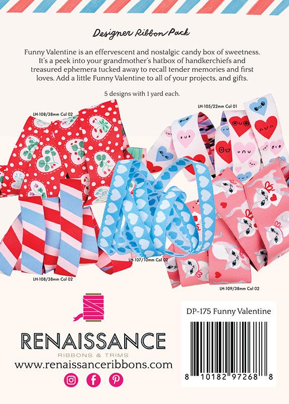 Designer Ribbon Pack - Funny Valentine