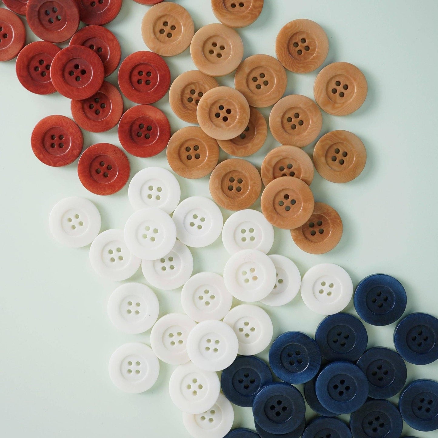 Matchy Matchy Sewing Club-Milk 1" Corozo Nut Buttons-button-gather here online