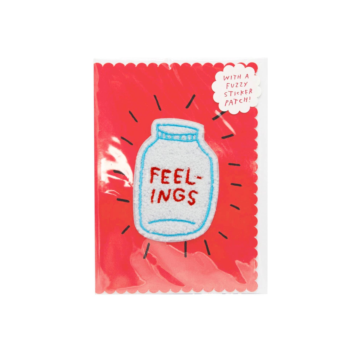 Third Drawer Down-Feelings Chenille Adhesive Patch & Greeting Card-greeting card-gather here online