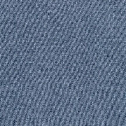 Robert Kaufman-REMNANT: Brussels Washer, 1452 Denim 30% OFF 1.80 YDS-fabric remnant-gather here online