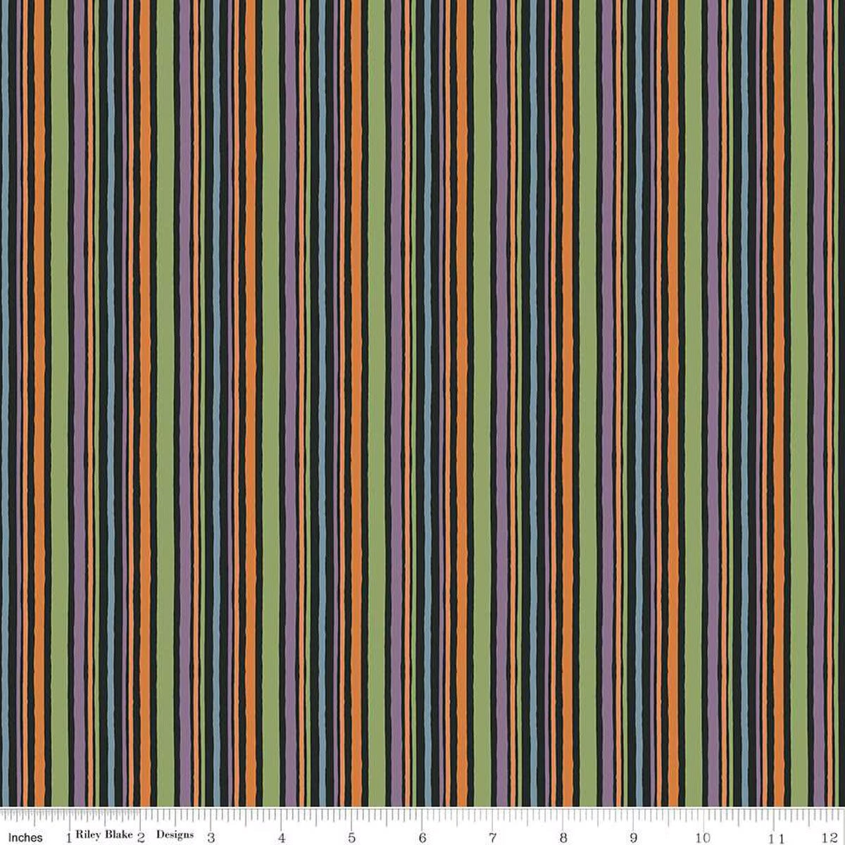 Riley Blake Designs-Stripes Black-fabric-gather here online