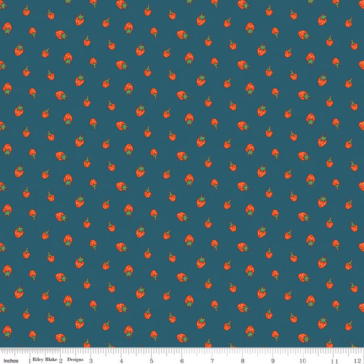 Riley Blake Designs-Strawberries Stargazer-fabric-gather here online