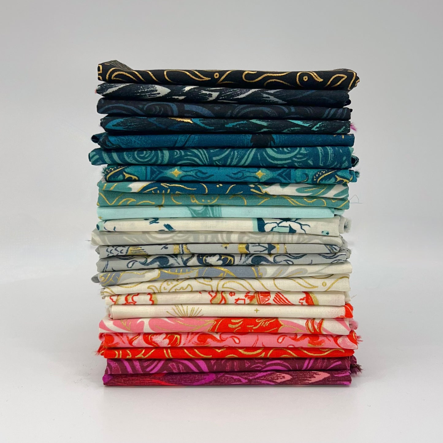 Fat Quarter Bundle of Fireglow (23 Pieces)
