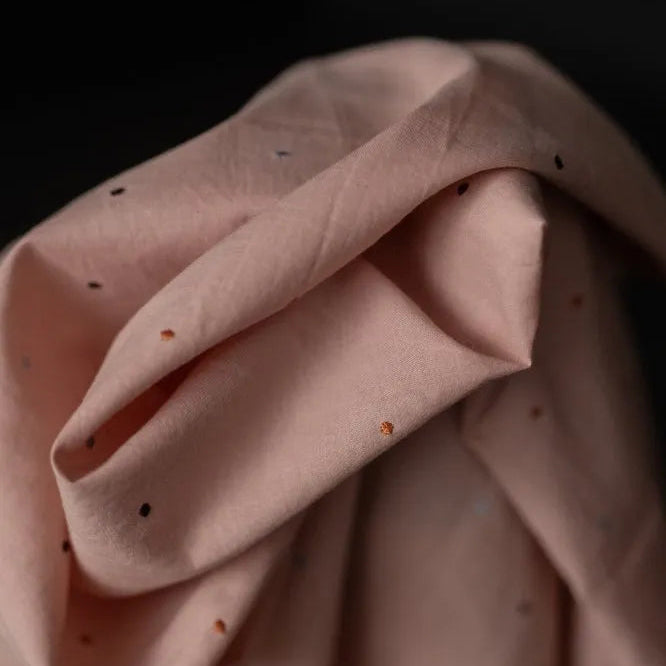 Merchant & Mills-Gemini Spot Embroidered Indian Cotton-fabric-gather here online