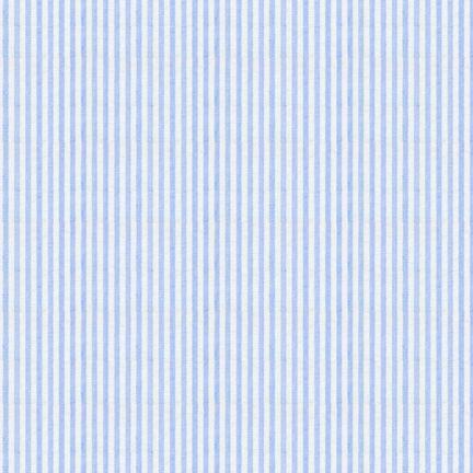 Robert Kaufman-Seersucker Stripe Blue-fabric-gather here online