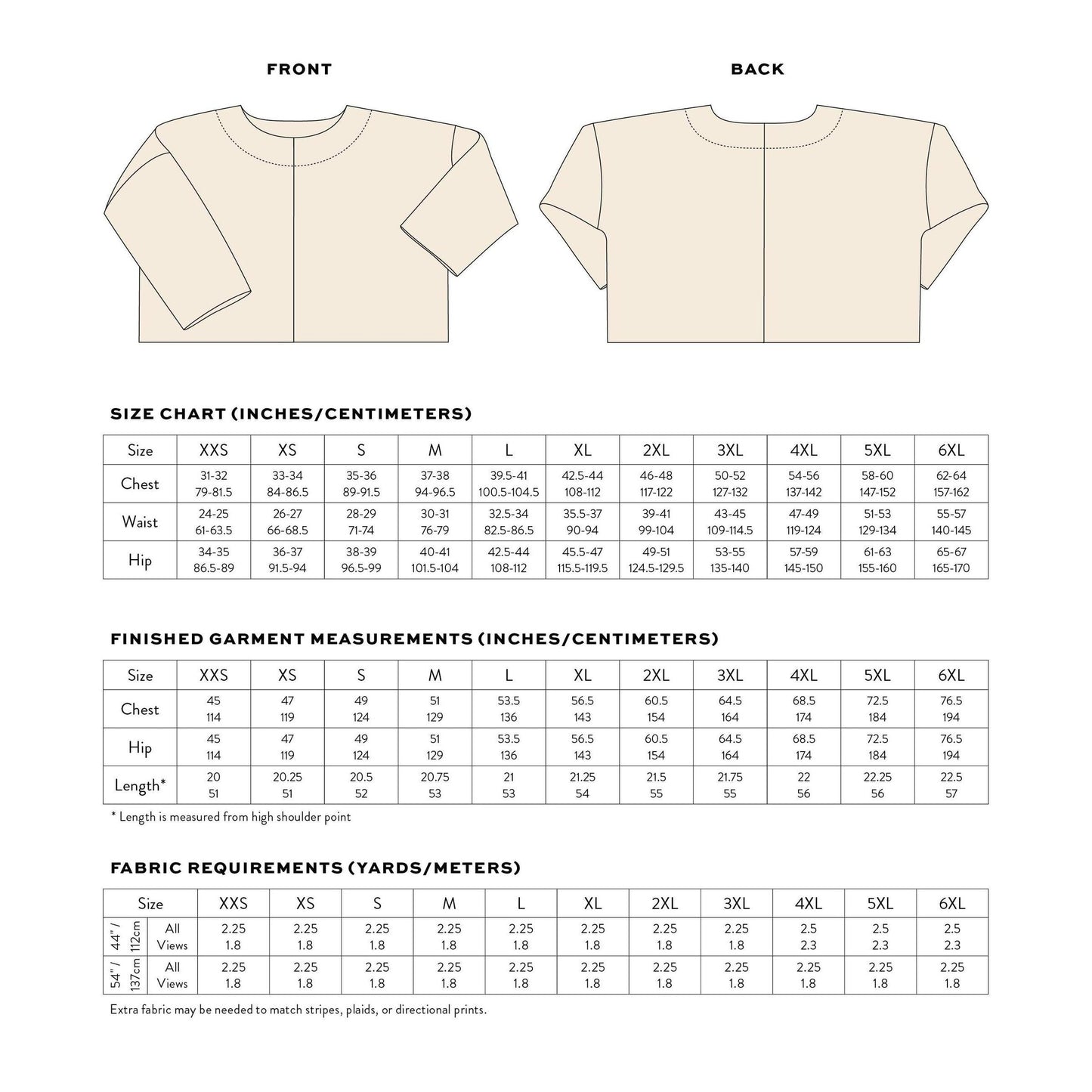 Matchy Matchy Sewing Club-Craft Studio Tee Pattern - PDF DOWNLOAD-sewing pattern-gather here online