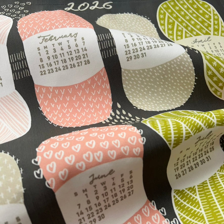 gather here-2026 Tea Towel Calendar - Yarn-tea towel calendar-gather here online