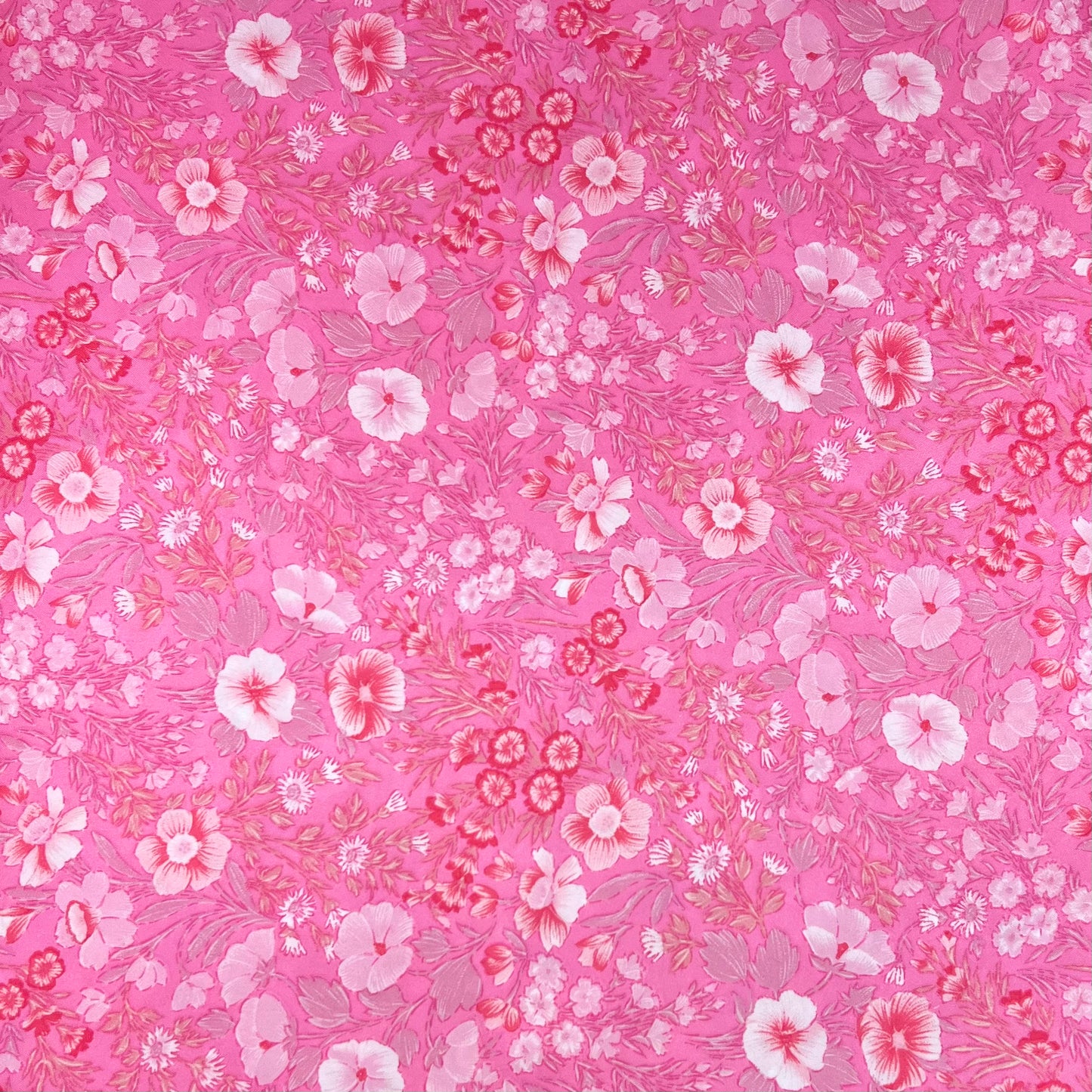 Lady McElroy-Pink Posey Twill-fabric-gather here online
