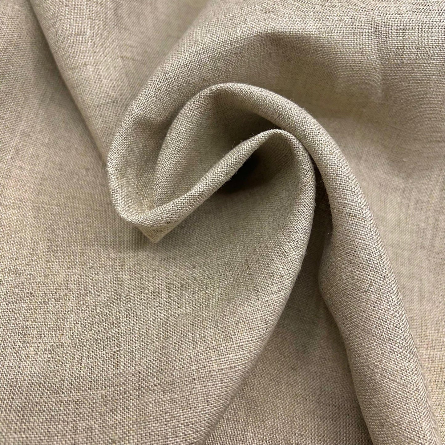 Lino Textil-Nevada Linen Light Natural-fabric-gather here online