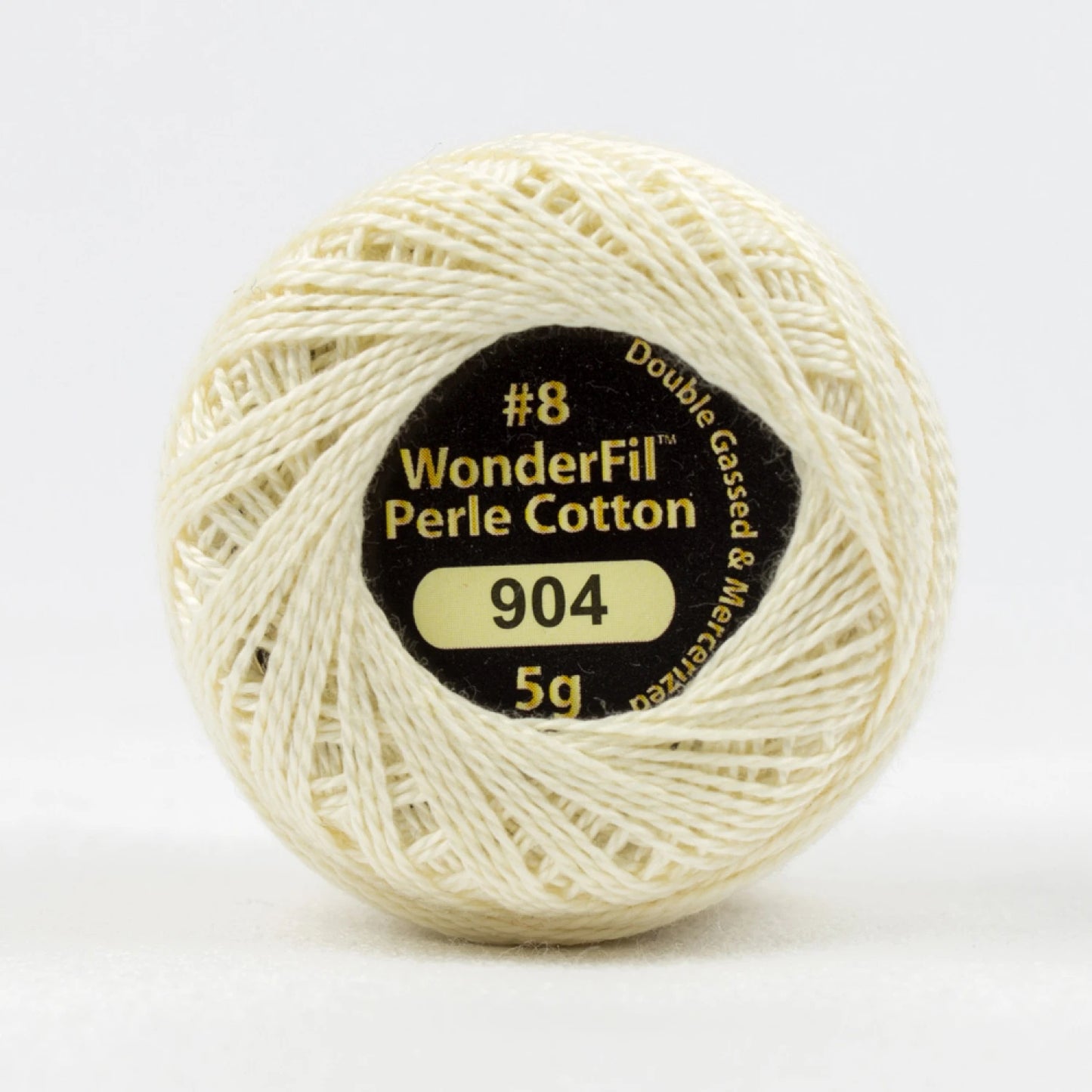 Wonderfil Threads-Eleganza 8wt Perle Cotton Solid-thread-904 Cream-gather here online