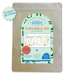 Keller Design Co.-Stash Buster Forever Wild Embroidery Kit-embroidery kit-gather here online