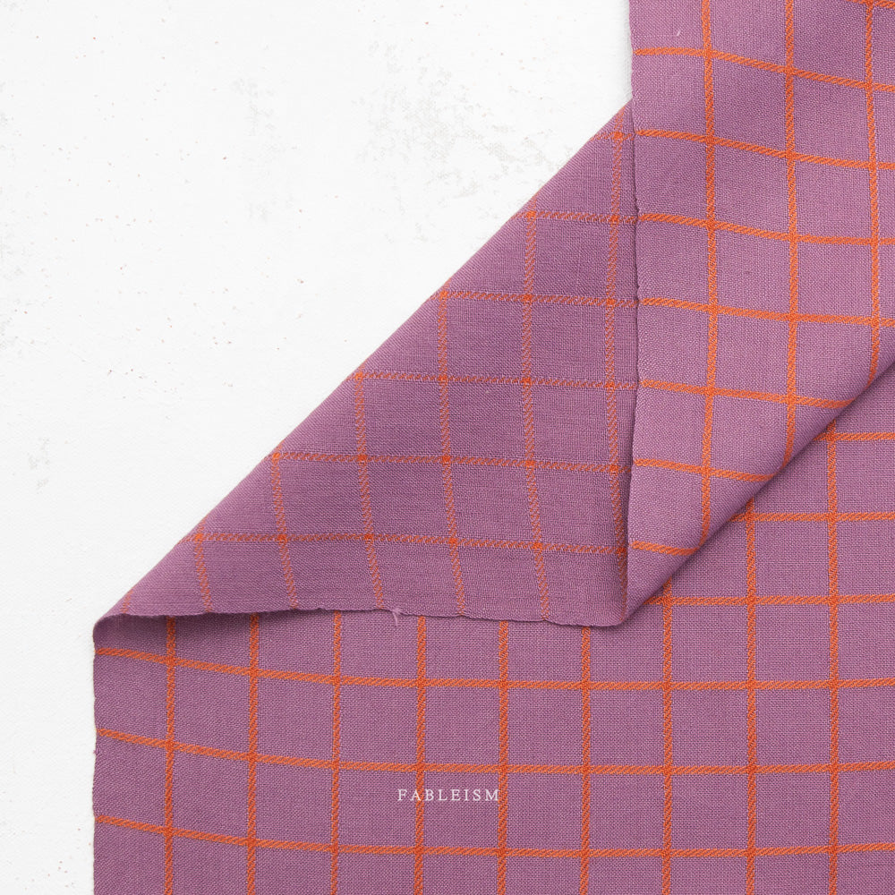 Fableism Supply Co-Trellis in Plum-fabric-gather here online