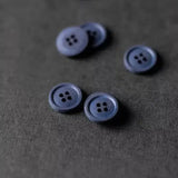 Merchant & Mills-Cotton Button 15mm [5/8"] (each)-button-Dark Navy-gather here online