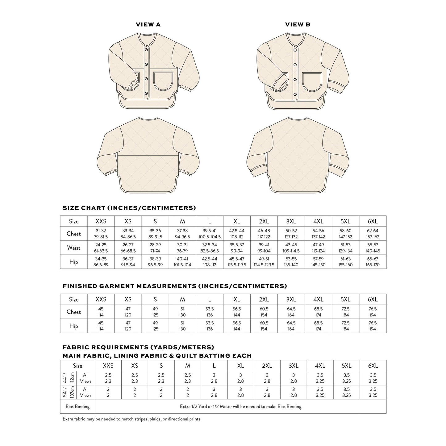 Matchy Matchy Sewing Club-Homebody Quilted Jacket Pattern - PDF DOWNLOAD-sewing pattern-gather here online