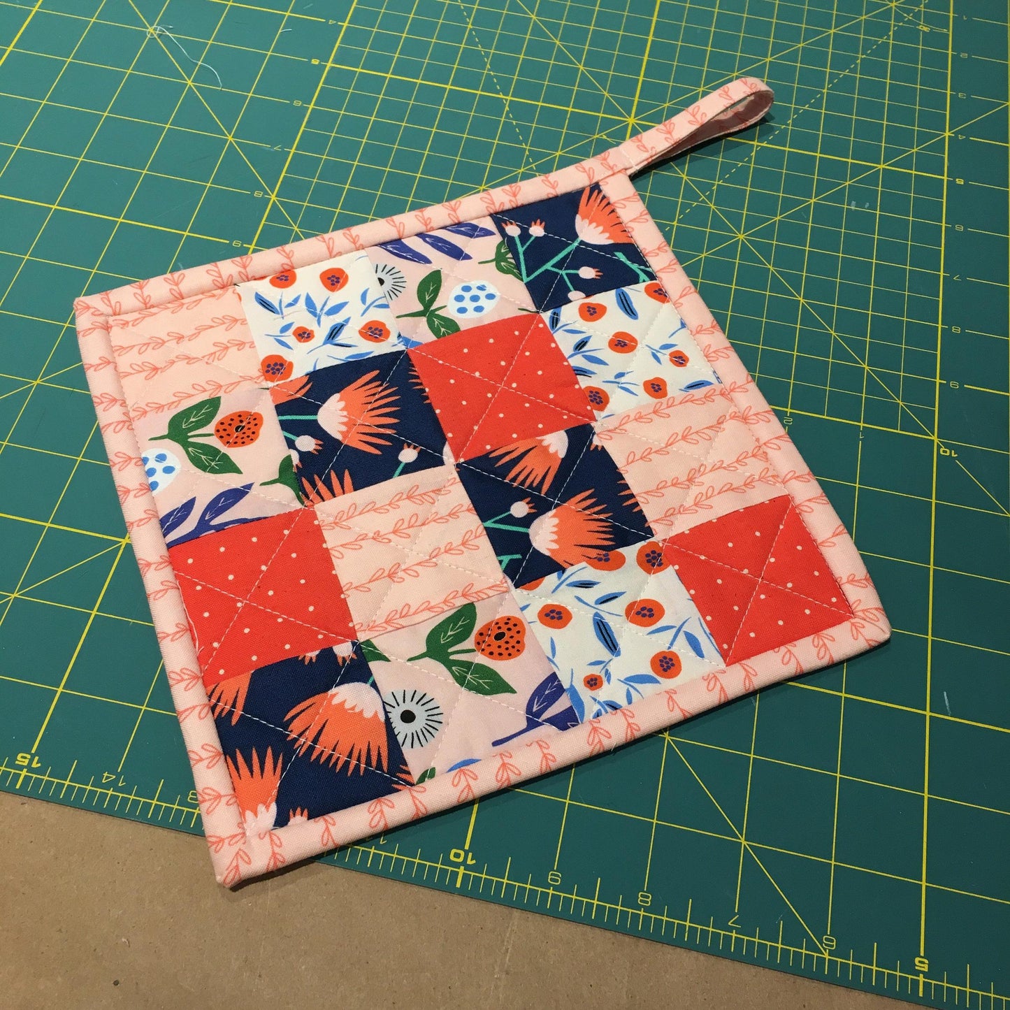 Quilting II - a Patchwork Potholder
