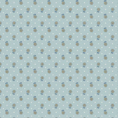 Liberty Fabrics-Kingly Sprig Blue-fabric-gather here online