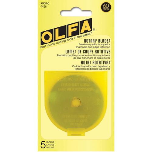 Rotary Cutter Blade 60mm - 5 pack