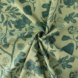 Birch Organic Fabrics-Large Pear, Fig and Pom Sage on Lawn-fabric-gather here online