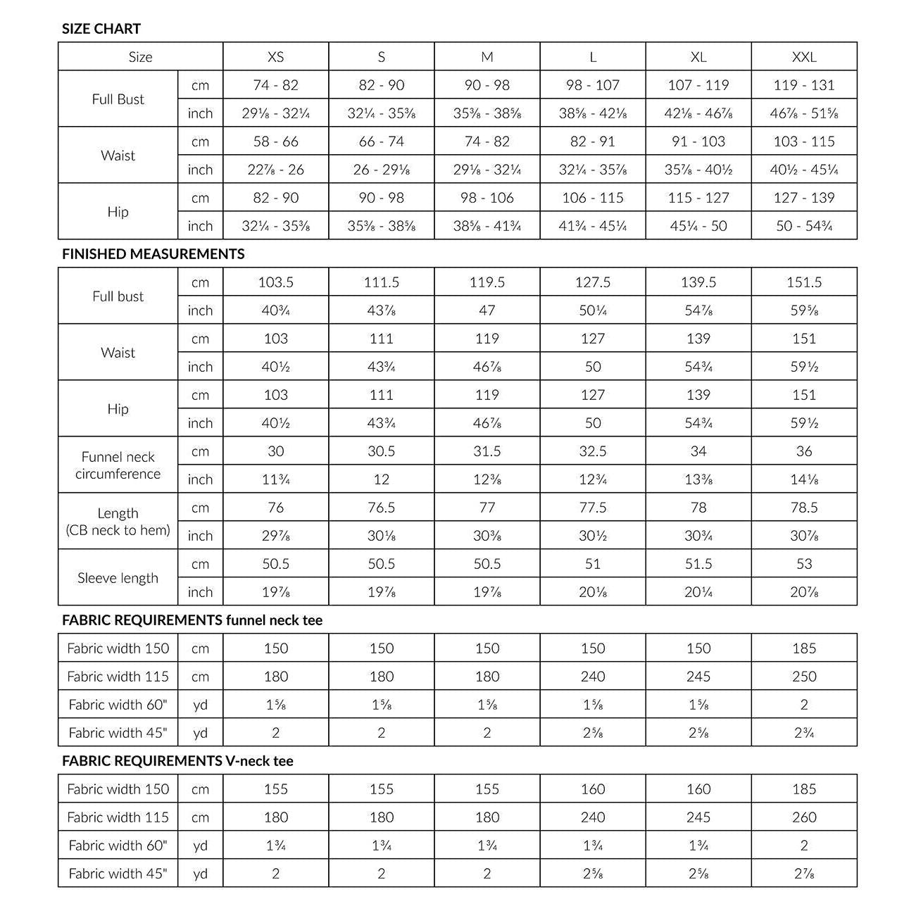 Named Clothing-Olo Funnel Neck Tee & V-Neck Tee Pattern - PDF DOWNLOAD-sewing pattern-gather here online