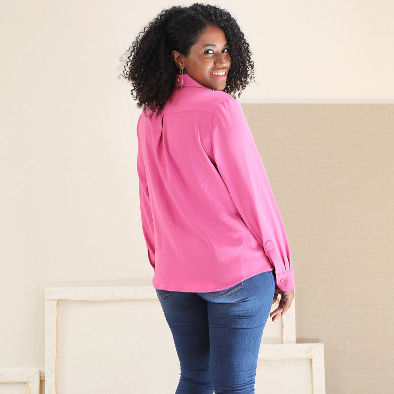 Liesl + Co-Camp Shirt & Dress Pattern - PDF DOWNLOAD-sewing pattern-gather here online