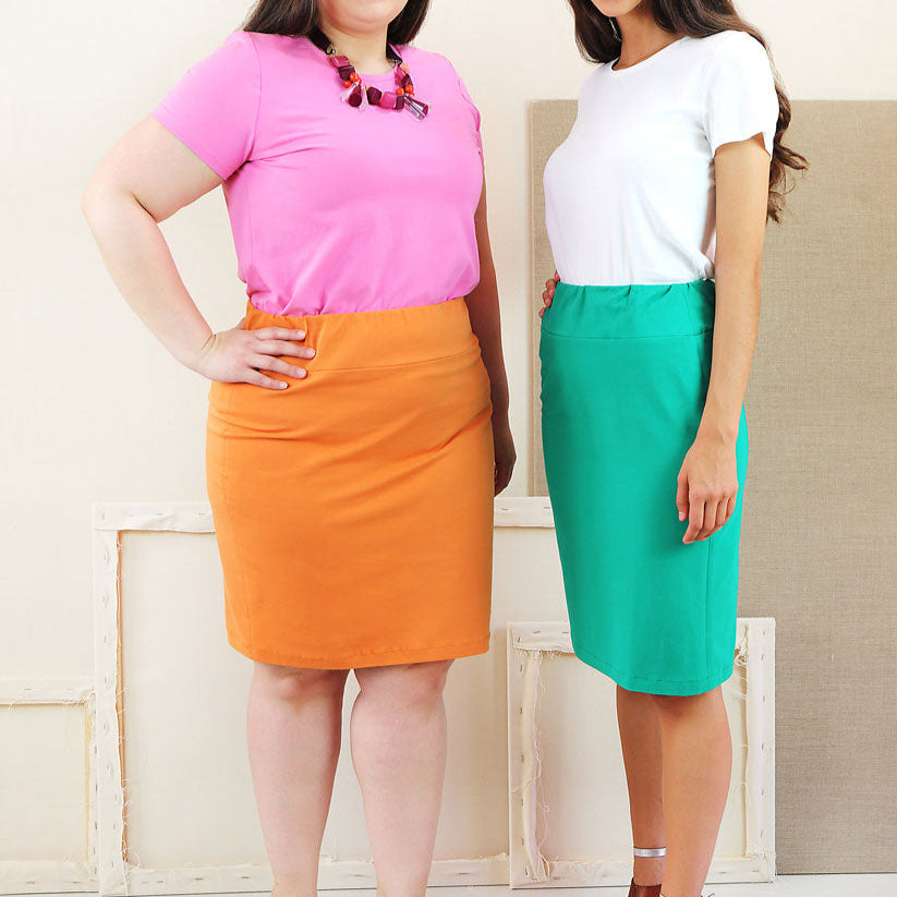 Liesl + Co-Kensington Knit Skirt Pattern - PDF DOWNLOAD-sewing pattern-gather here online