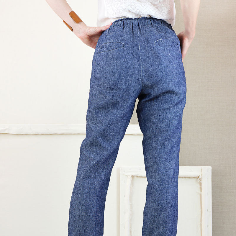 Liesl + Co-Montauk Trousers Pattern - PDF DOWNLOAD-sewing pattern-gather here online
