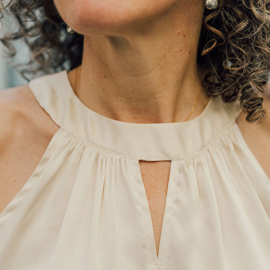 Liesl + Co-Sintra Halter Top & Dress Pattern - PDF DOWNLOAD-sewing pattern-gather here online