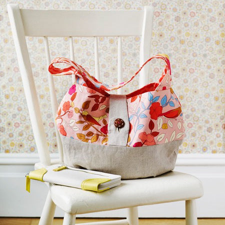 Straight Stitch Society-Split Personality Reversible Bag Pattern - PDF DOWNLOAD-sewing pattern-gather here online