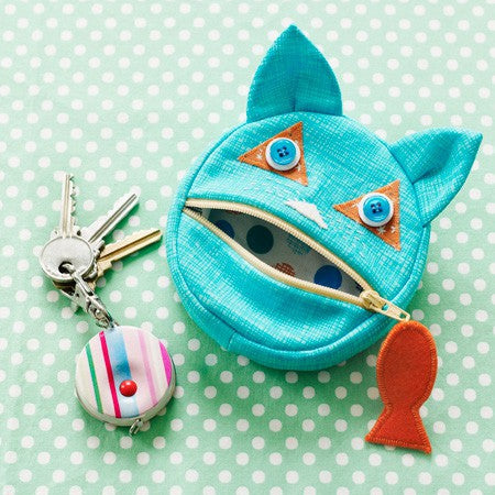 Straight Stitch Society-Feed The Animals Coin Purse Pattern - PDF DOWNLOAD-sewing pattern-gather here online