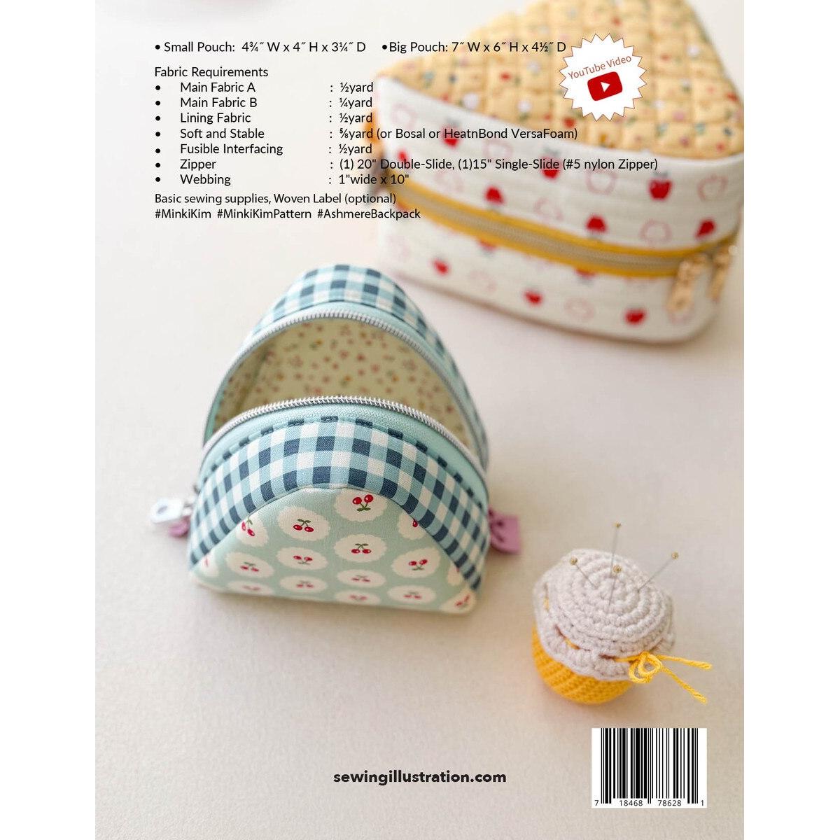 Riley Blake Designs-Sweet Slice Pouches Pattern-sewing pattern-gather here online
