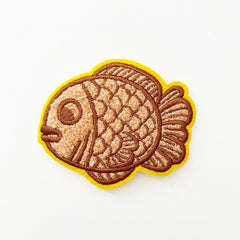 Little Red House-Taiyaki Chenille Sticky Patch-accessory-gather here online