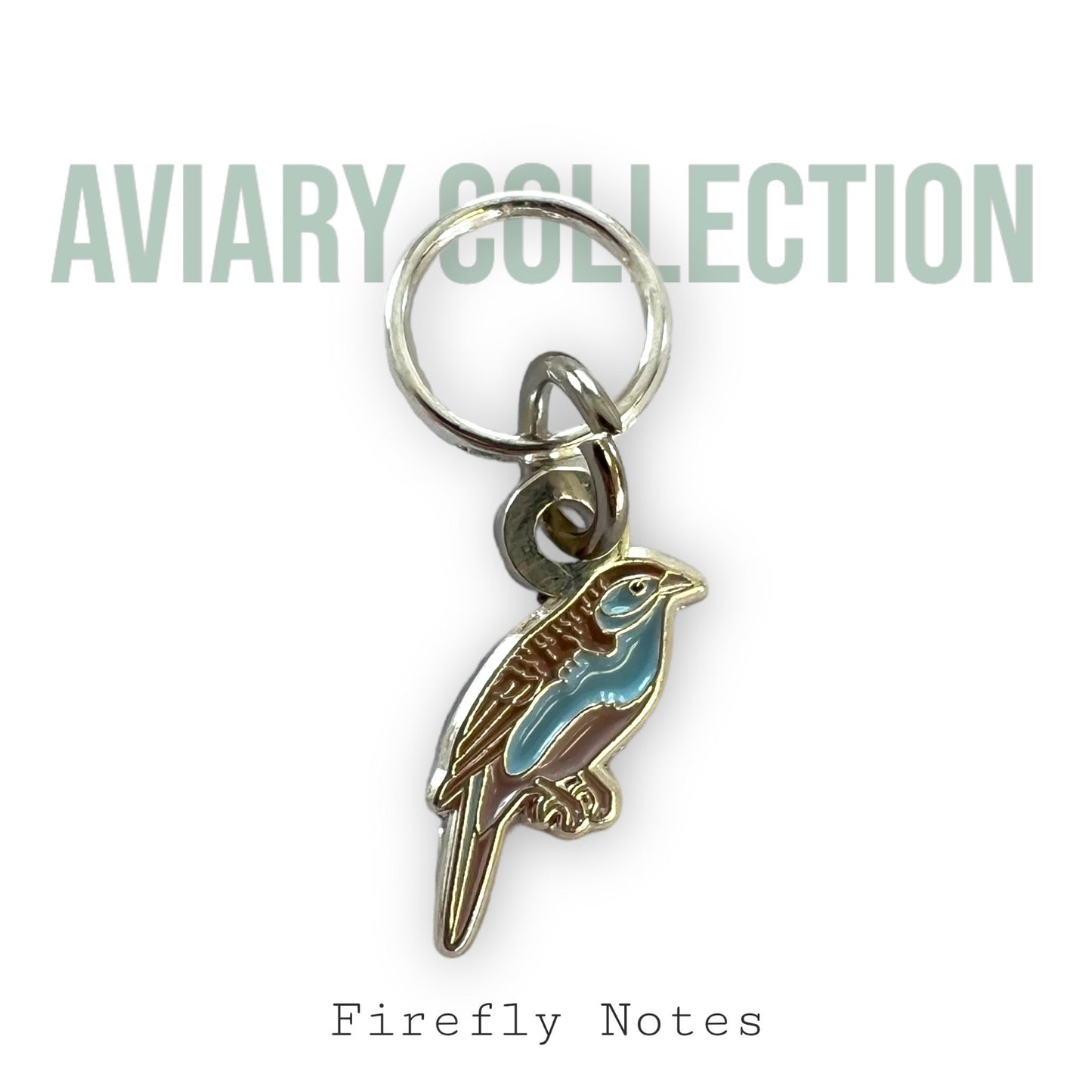 Firefly Notes-Aviary Stitch Marker Pack-knitting notion-gather here online
