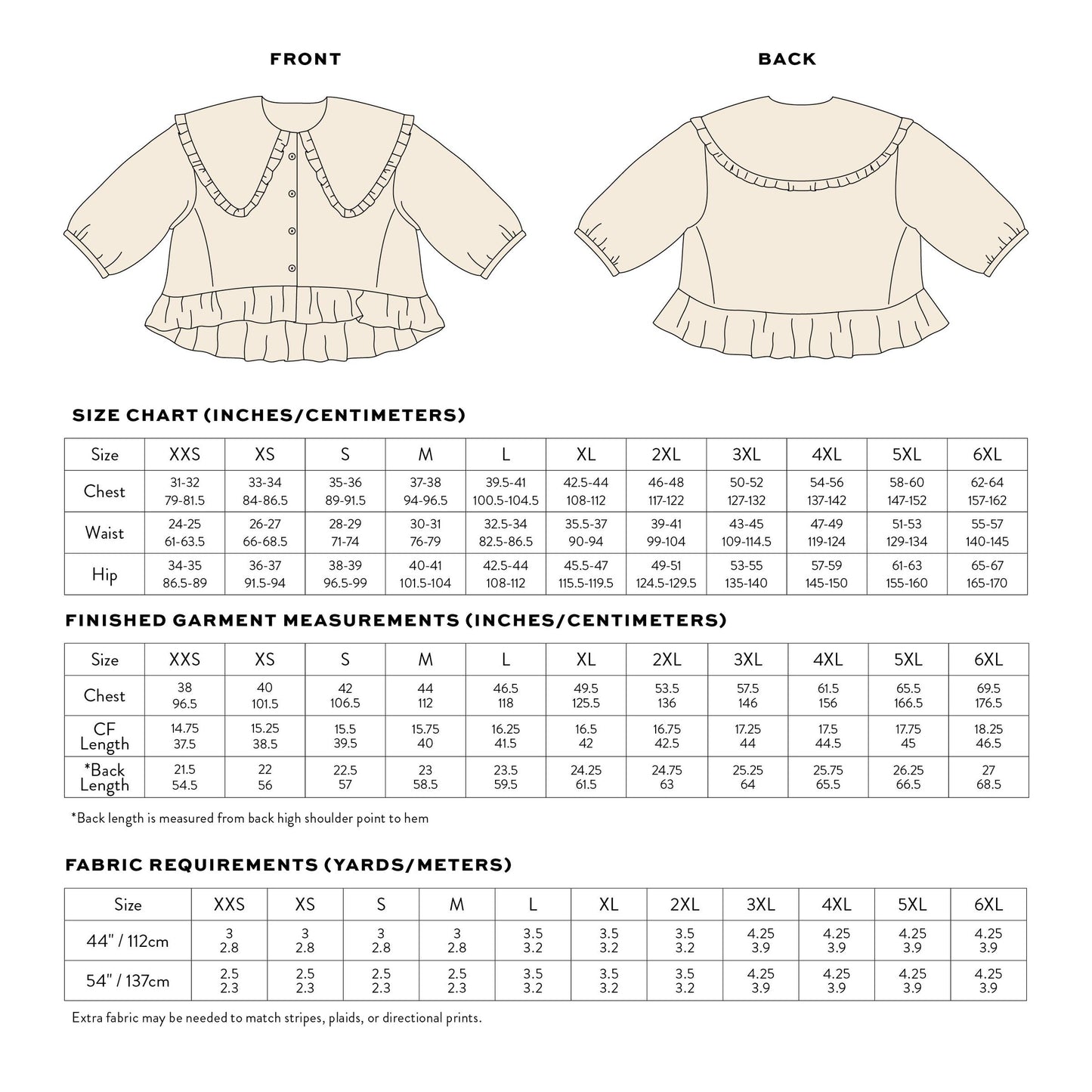 Matchy Matchy Sewing Club-Playdate Blouse Pattern - PDF DOWNLOAD-sewing pattern-gather here online
