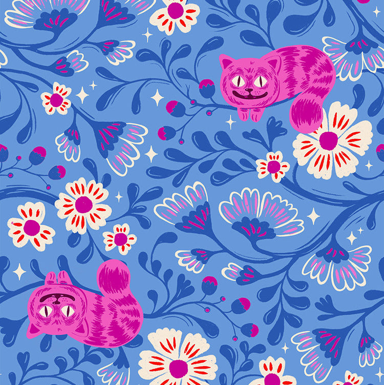 Ruby Star Society-Cheshire Lindley Blue-fabric-gather here online