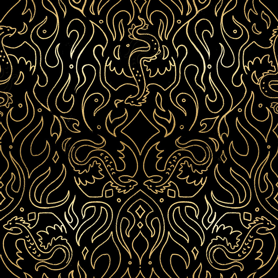 Ruby Star Society-Scribe Metallic Black-fabric-gather here online