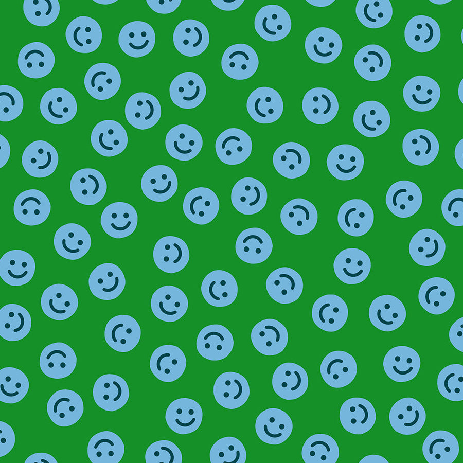 Ruby Star Society-Smiley Dark Verdant-fabric-gather here online