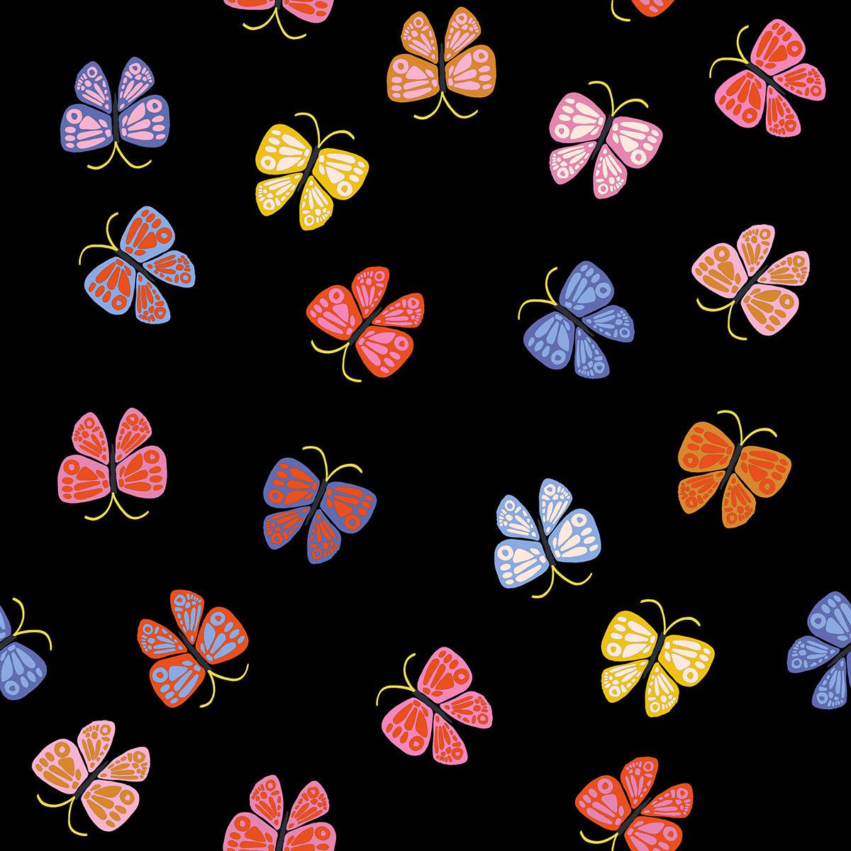 Ruby Star Society-Butterfly Black-fabric-gather here online