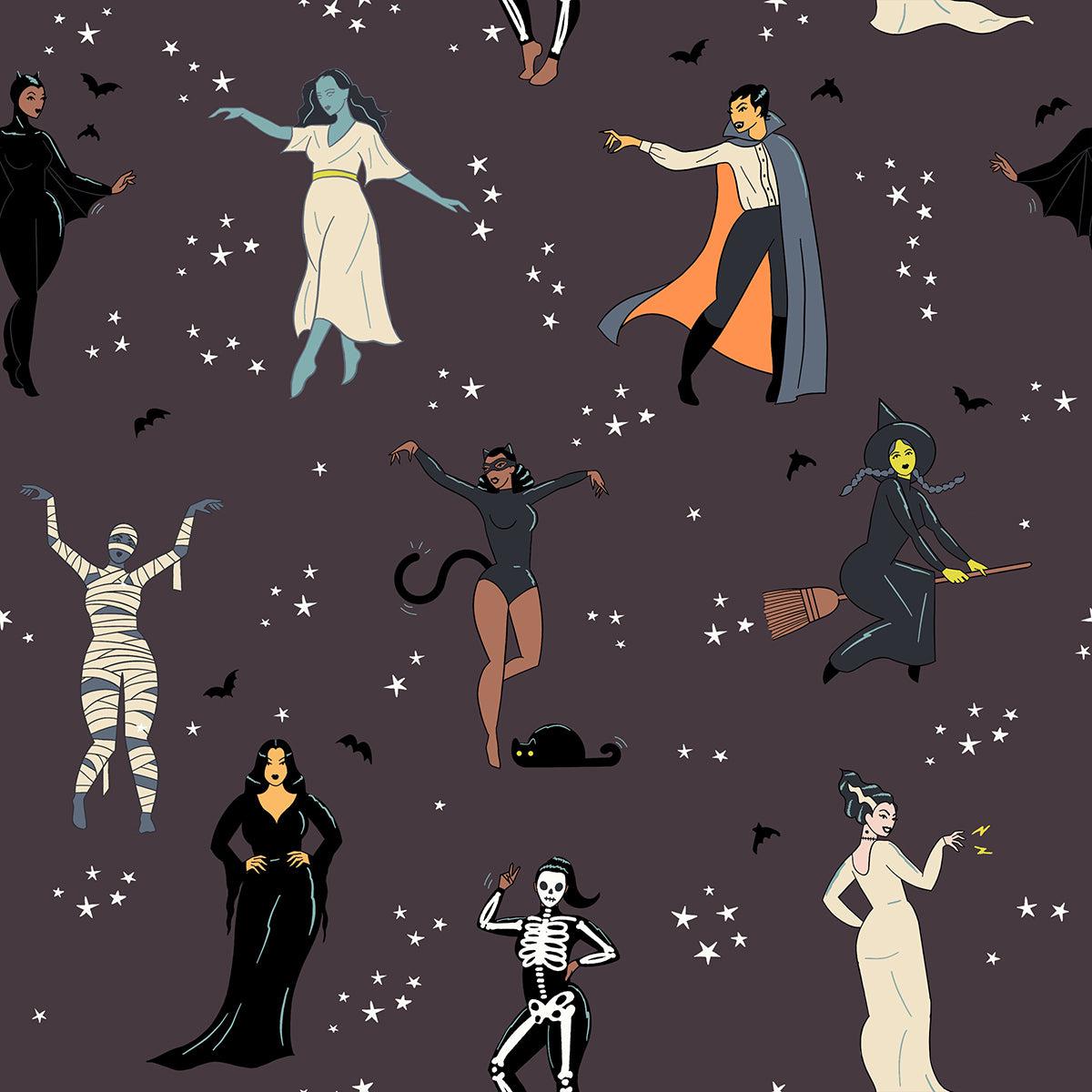 Ruby Star Society-Hey Boo Caviar-fabric-gather here online