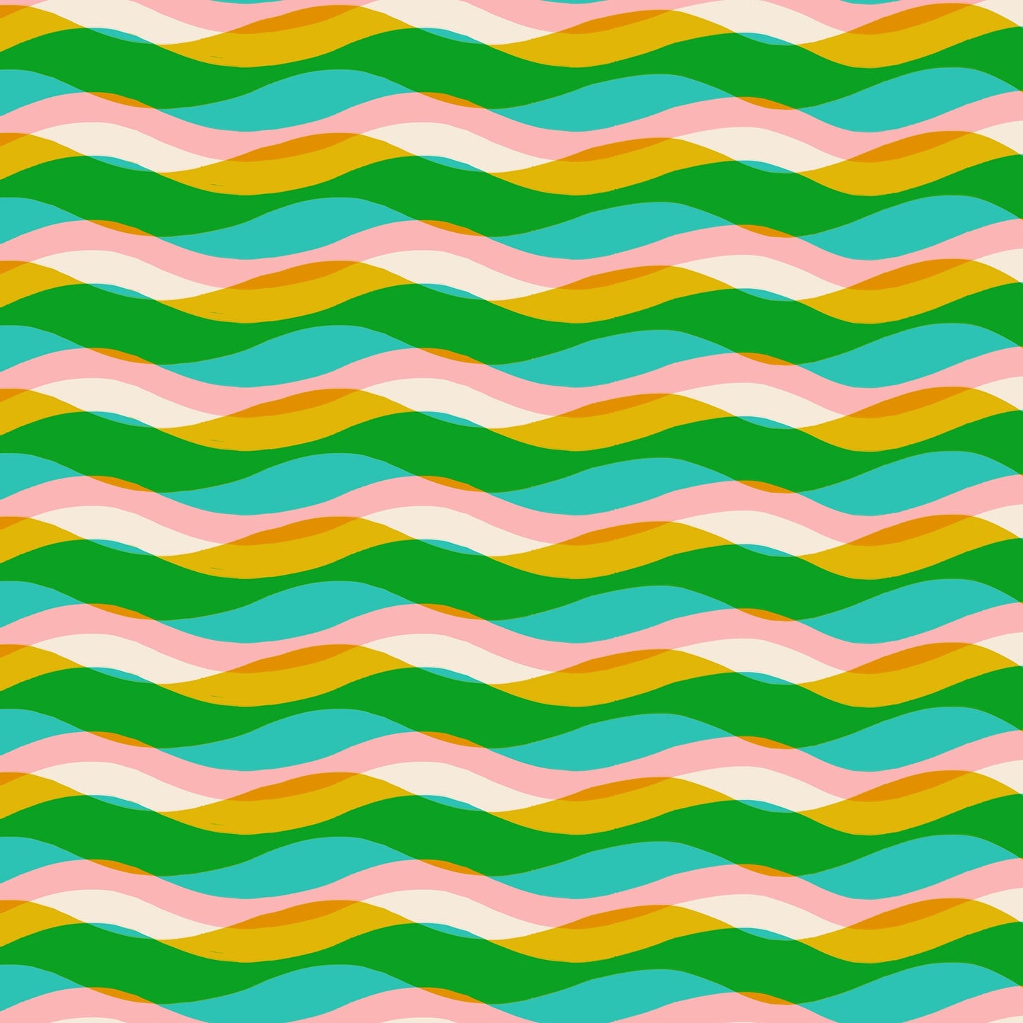 Ruby Star Society-Poolside Waves Tropic-fabric-gather here online
