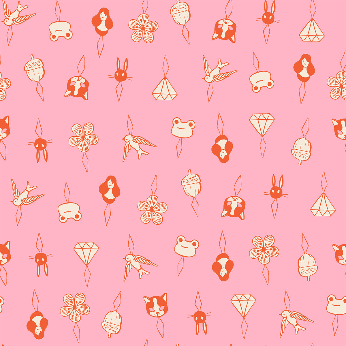 Ruby Star Society-Thread Charms Posy-fabric-gather here online