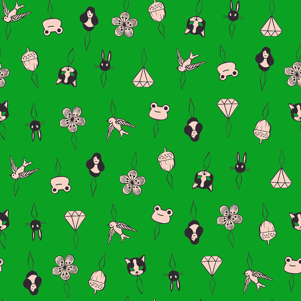 Ruby Star Society-Thread Charms Deep Verdant-fabric-gather here online