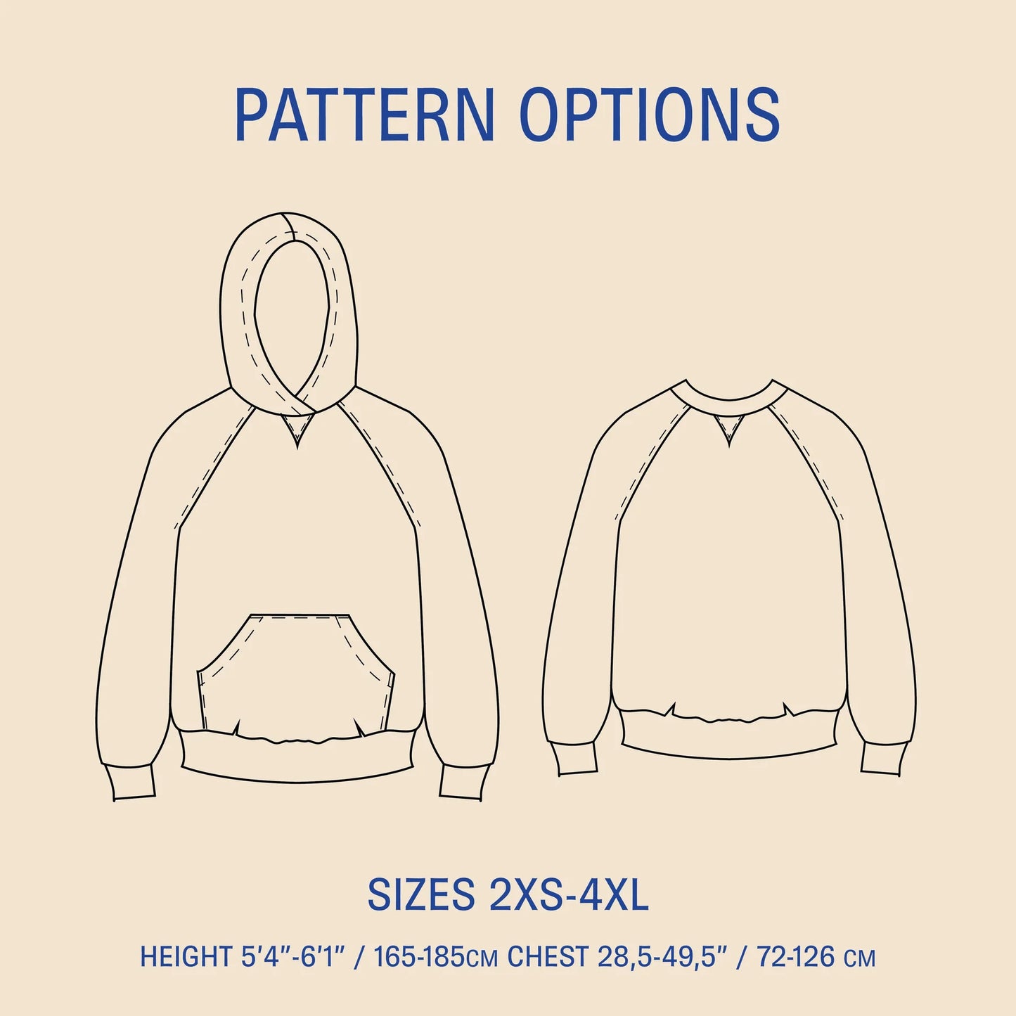 Wardrobe By Me-Rebel Raglan Hoodie Pattern-sewing pattern-gather here online