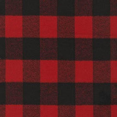 Robert Kaufman-REMNANT: Mammoth Flannel, Red 30% OFF 1.31 YDS-fabric remnant-gather here online
