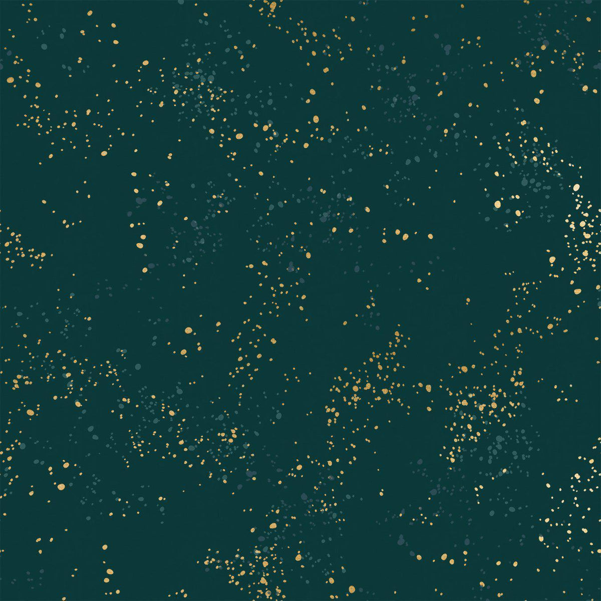 REMNANT: Speckled 58M Metallic Pine 30% 1.0 YDS