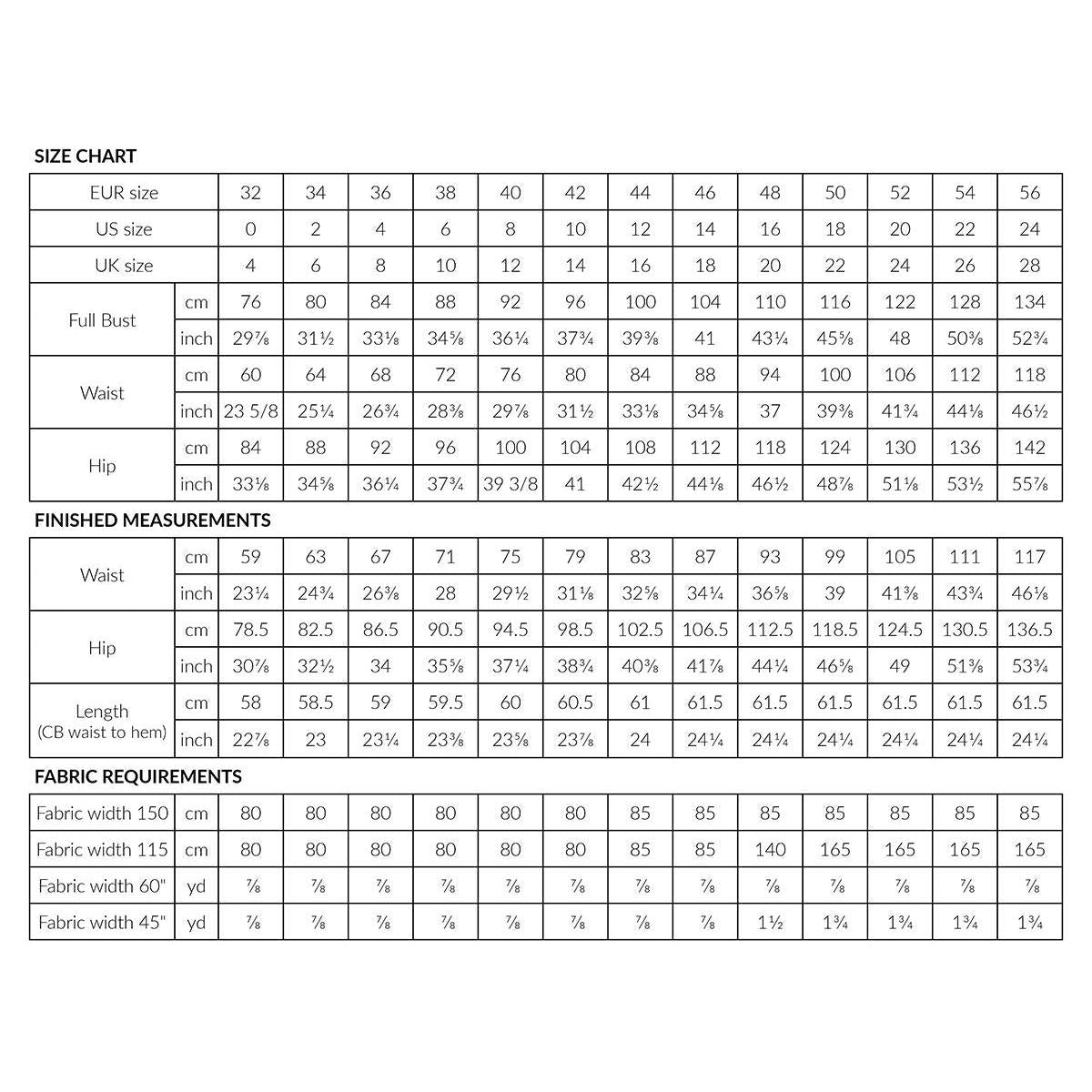 Named Clothing-Shadi Pencil Skirt Pattern - PDF DOWNLOAD-sewing pattern-gather here online