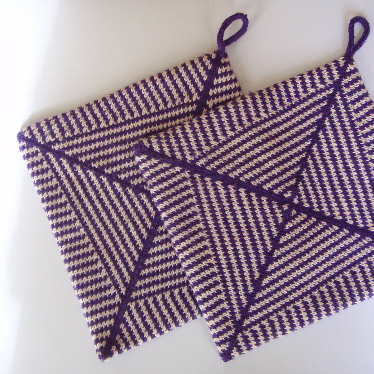 gather here classes-Magic Square Knit Potholder-class-gather here online