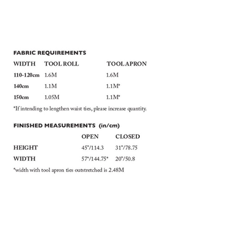 Merchant & Mills-Tailor’s Tool Roll Pattern - PDF DOWNLOAD-sewing pattern-gather here online