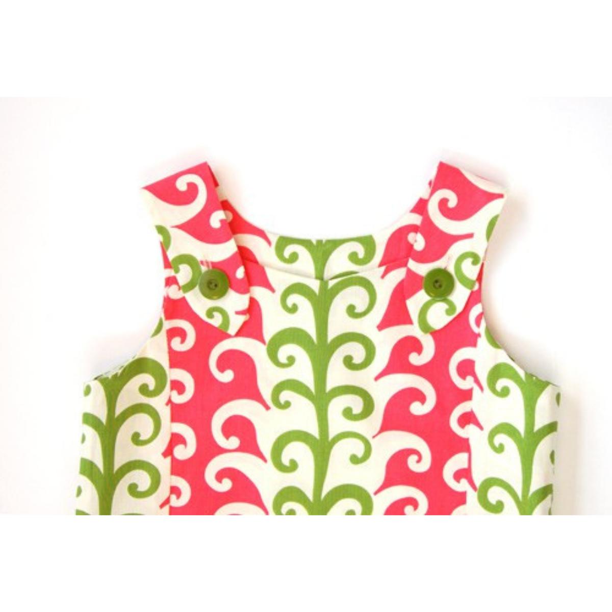 oliver + s-Seashore Sundress & Bloomers Pattern - PDF DOWNLOAD-sewing pattern - kids-gather here online